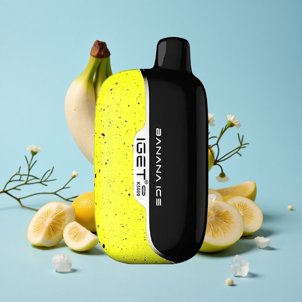 IGET Moon K5000 Pufuri Vape Banana Gheață Romania vape wholesale Greutate Netă 815 g