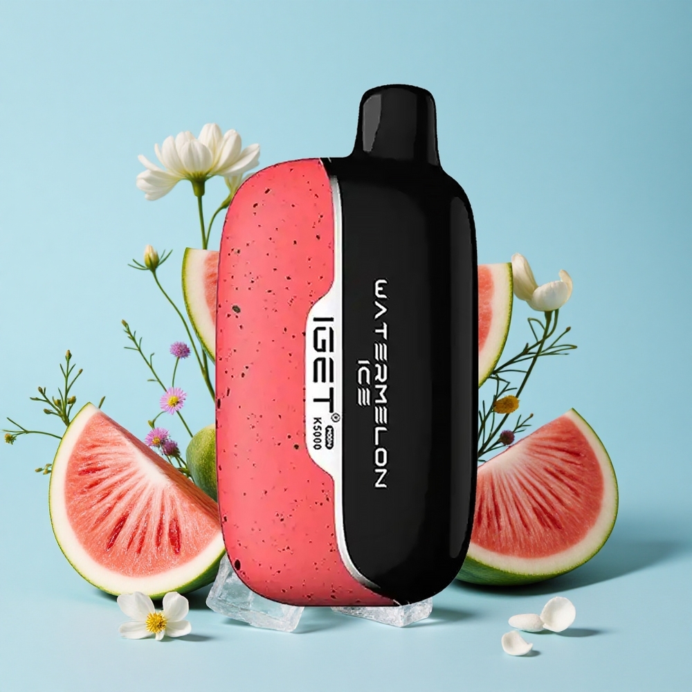 IGET Moon K5000 Pufuri Vape Disposable Pepene Verde Gheață Romania vape wholesale Greutate Netă 815 g