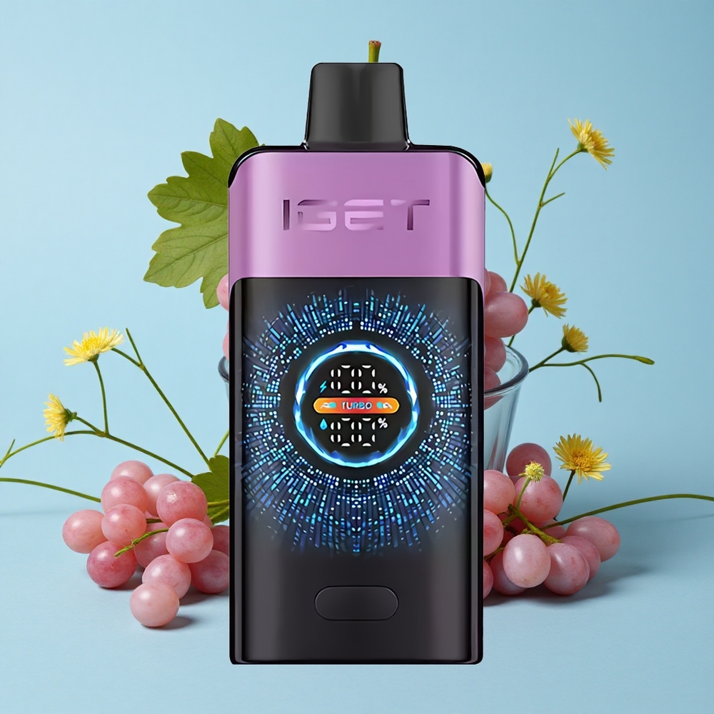 IGET ONE 12000 Pufuri Vape Disposable Chupa Chups Struguri Romania vape wholesale Dual Mesh Coil 06 ohm