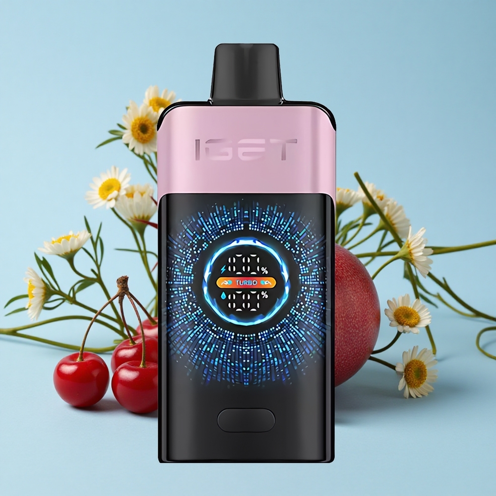 IGET ONE 12000 Pufuri Vape Disposable Cireșă Rodie Romania vape wholesale Mod Standard 12000 Pufuri