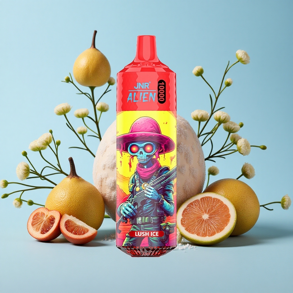 JNR Alien 10000 Pufuri Lush Ice (Gheață Luxuriantă) 850mAh Romania vape wholesale LED RGB