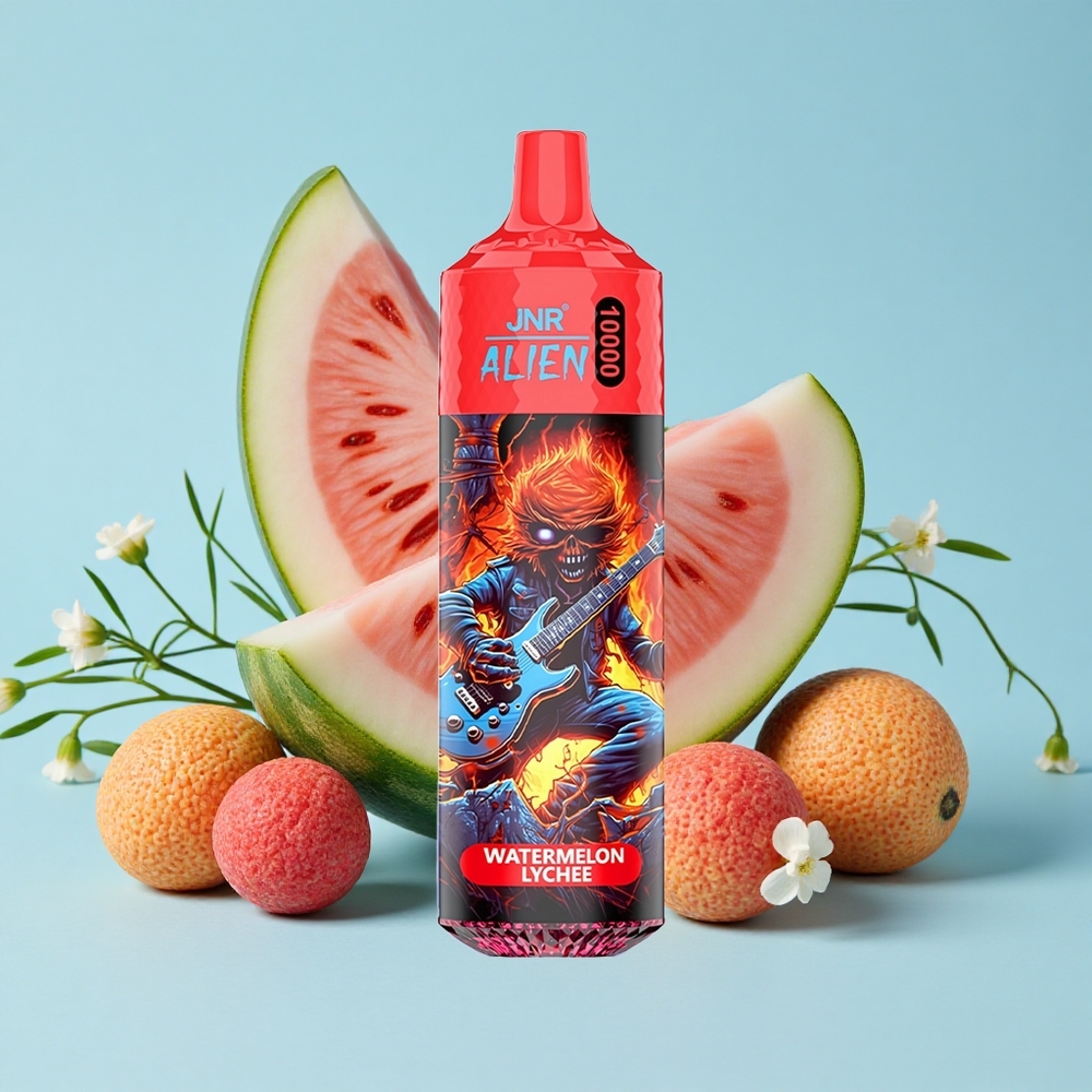 JNR Alien 10000 Pufuri Pepene Lichee Romania vape wholesale 850mAh LED