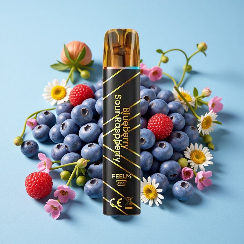 JNR BlackGolden 800 Pufuri Afine acră-Zmeură Romania vape wholesale 550mAh 2ml TPD