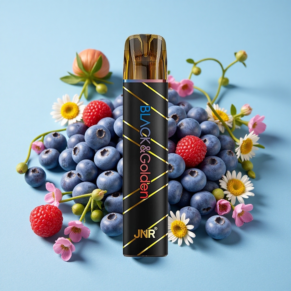 JNR BlackGolden 800 Pufuri Afine acră-Zmeură Romania vape wholesale 550mAh 2ml TPD