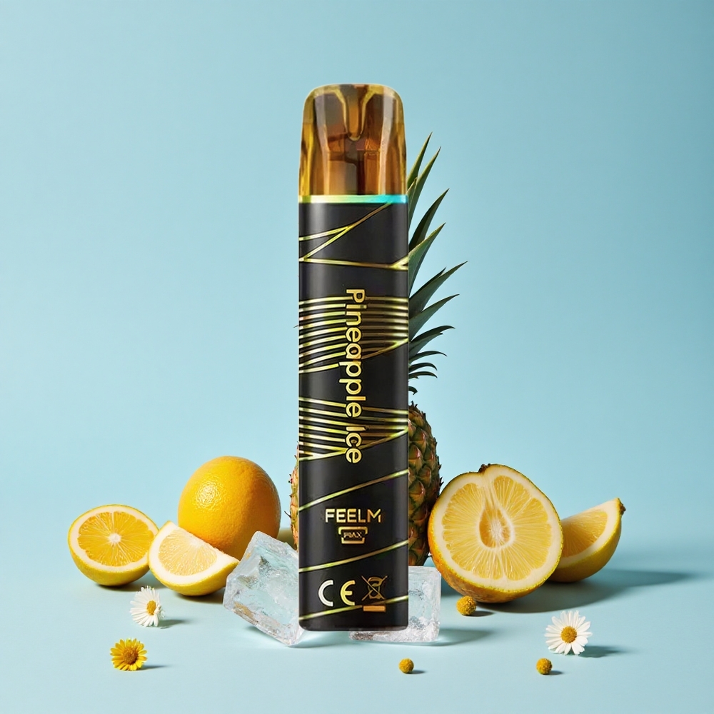 JNR BlackGolden 800 Pufuri Ananas Gheață Romania vape wholesale 550mAh 2ml