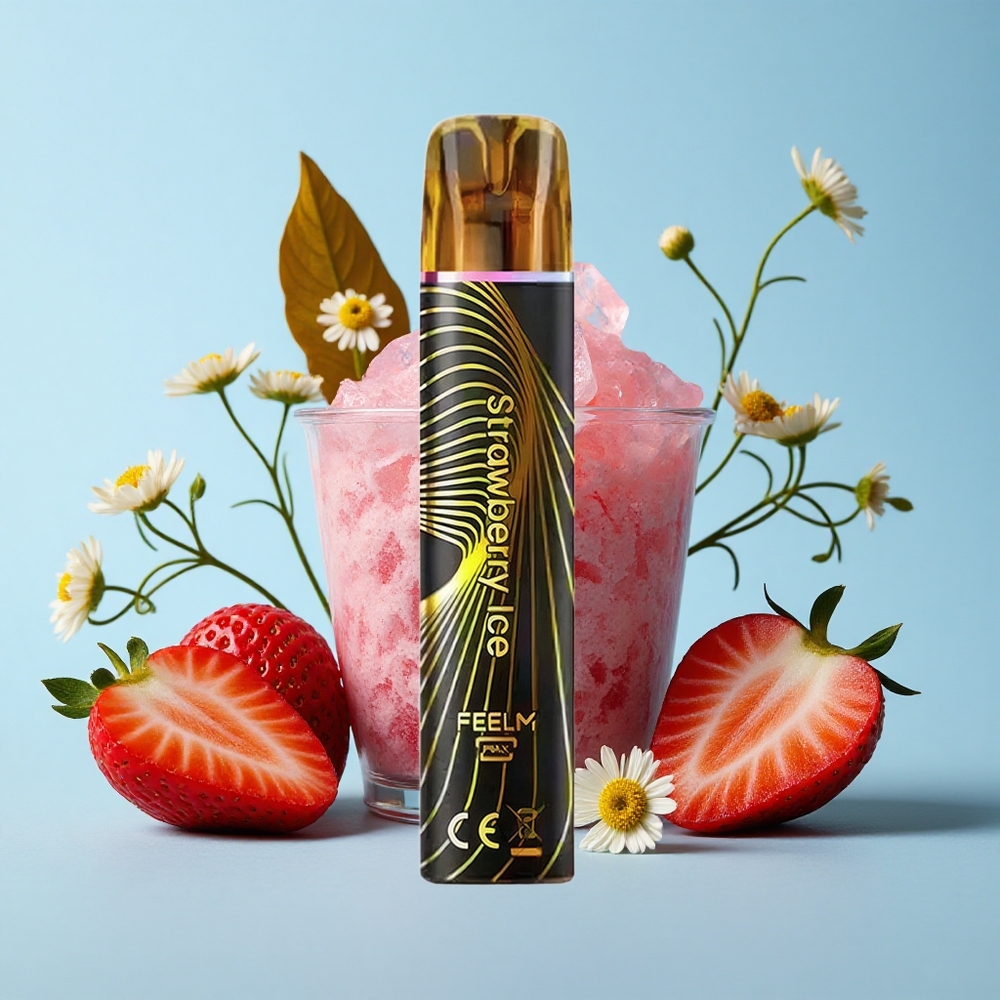 JNR BlackGolden 800 Pufuri Capsuni Înghețate Romania vape wholesale 550mAh