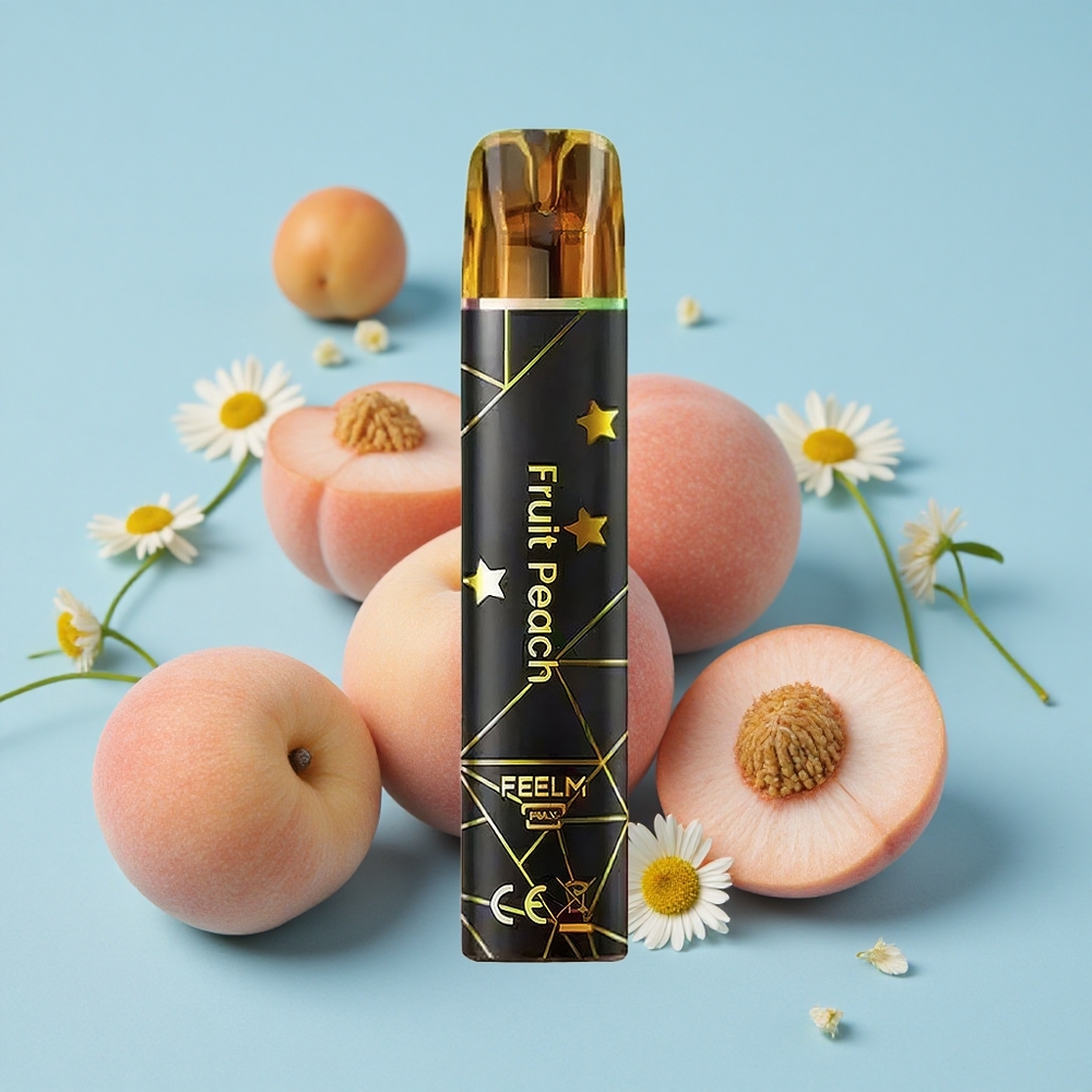 JNR BlackGolden 800 Pufuri Disposable Vape Fructul Piersica Romania vape wholesale TPD certificat Nicotină 2