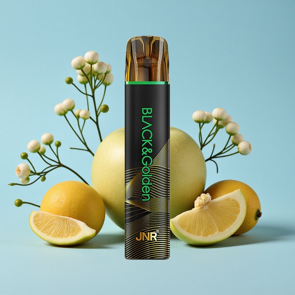 JNR BlackGolden 800 Pufuri Măr acru Disposable Vape Romania vape wholesale 550mAh 2ml