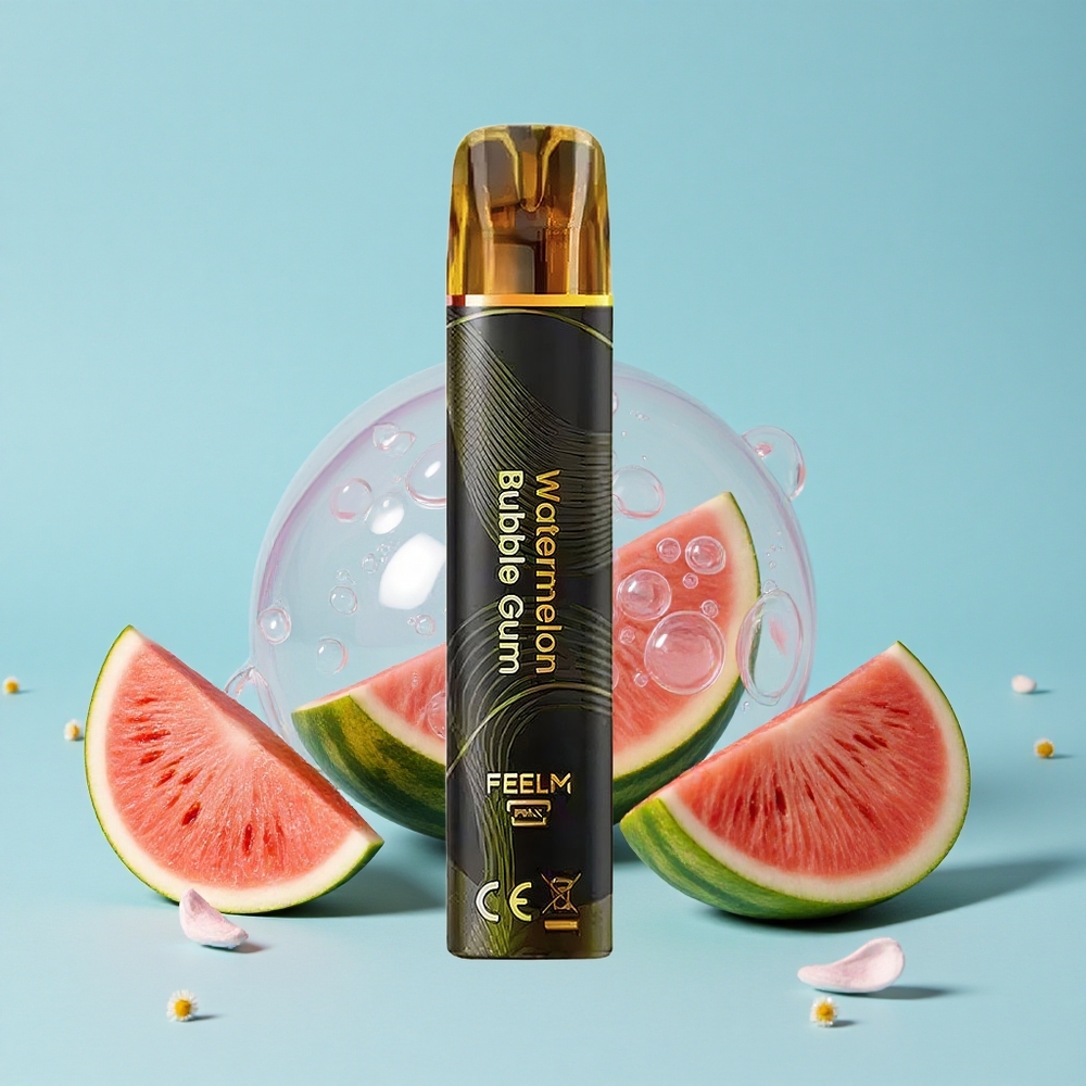 JNR BlackGolden 800 Pufuri Pufător Disposable Vape Guma de Bubble de Pepene Verde Romania vape wholesale TPD certificat