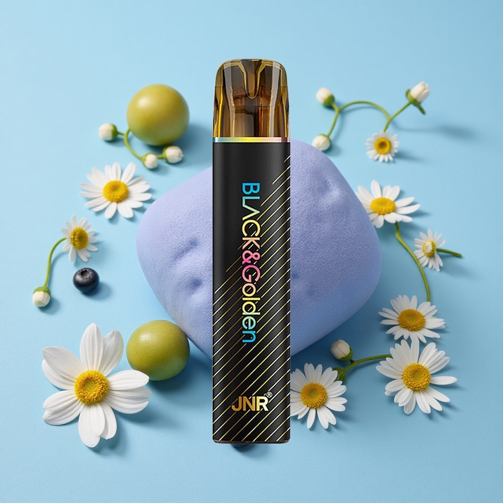 JNR BlackGolden 800 Pufuri Vape Disposable Afine Guma de Balon Romania vape wholesale TPD certificat Nicotină 2