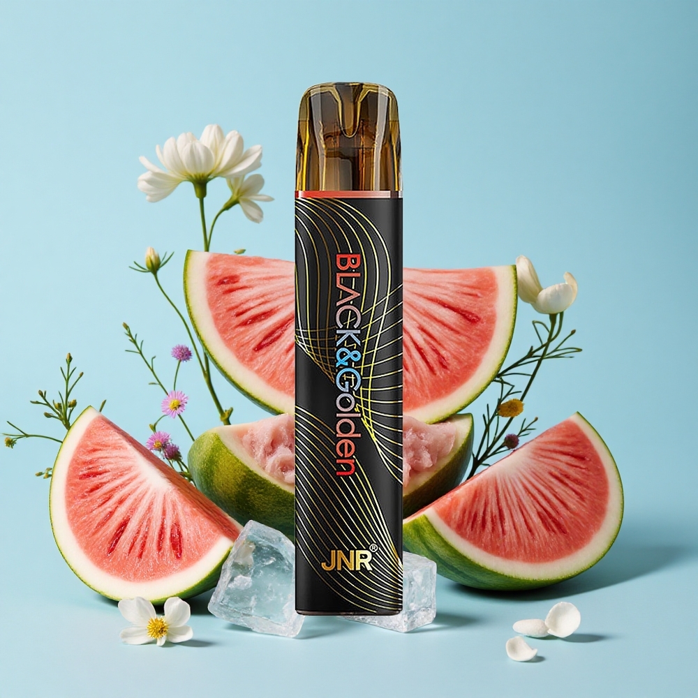 JNR BlackGolden 800 Pufuri Watermelon Gheață Romania vape wholesale 550mAh 2ml