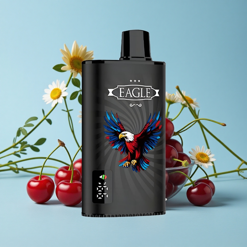 JNR EAGLE Smart 23000 Pufuri Cireșe-Cola Romania vape wholesale cu Ecran Digital și Bobină Mesh 10ohm