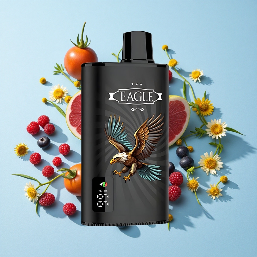 JNR EAGLE Smart 23000 Pufuri Disposable Vape Fructe de Pădure Mixate Romania vape wholesale Ecran Digital 25ml Capacitate Lichid