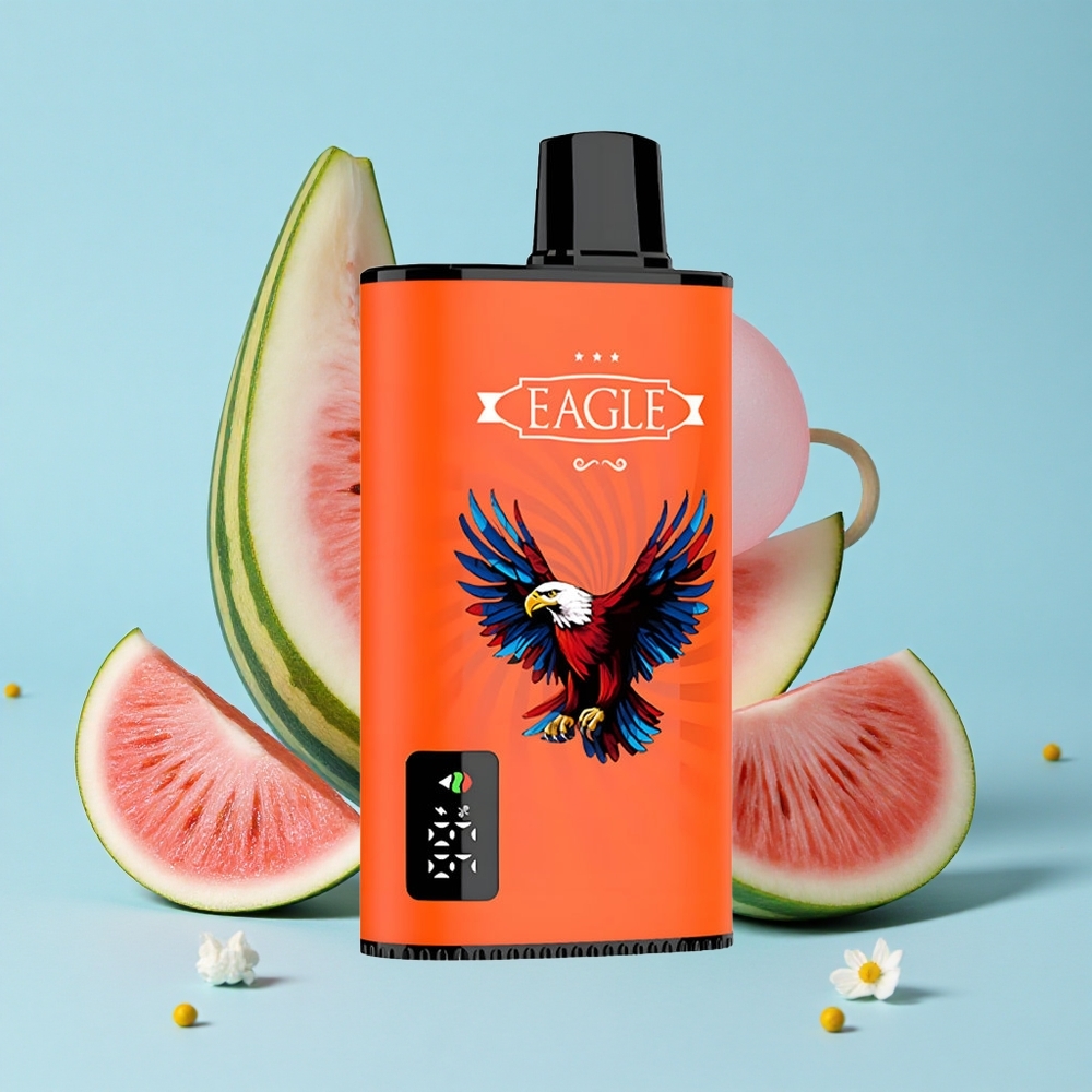 JNR EAGLE Smart 23000 Pufuri Disposable Vape Pepene Bubblegum Romania vape wholesale Ecran Digital 750mAh