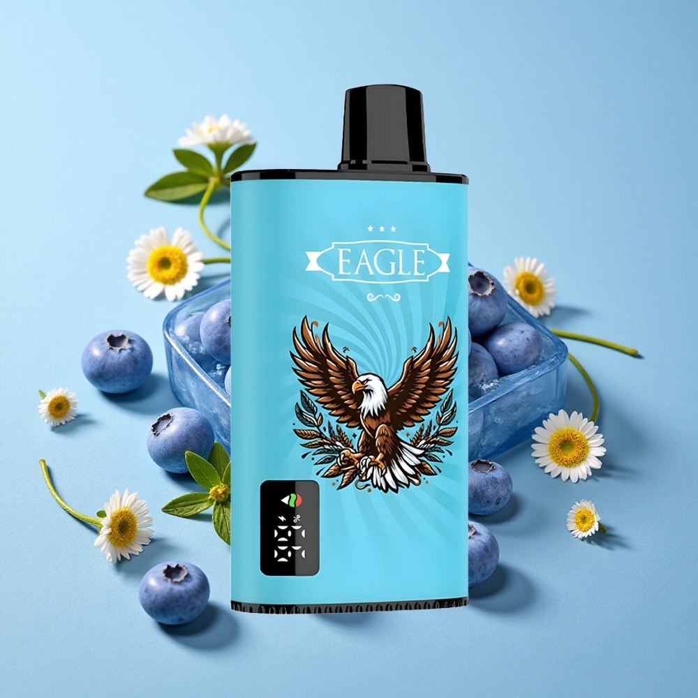 JNR EAGLE Smart 23000 Pufuri Vape Disposable Afine Înghețată Romania vape wholesale cu Ecran Digital și Bobină Mesh 10ohm