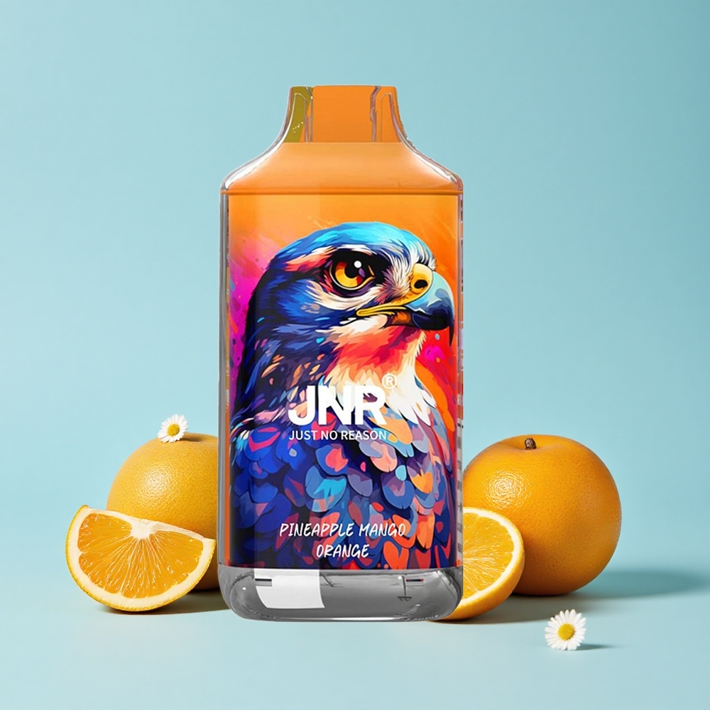 JNR Falcon 16000 Pufuri Ananas Mango Portocale Romania vape wholesale Baterie 850 mAh
