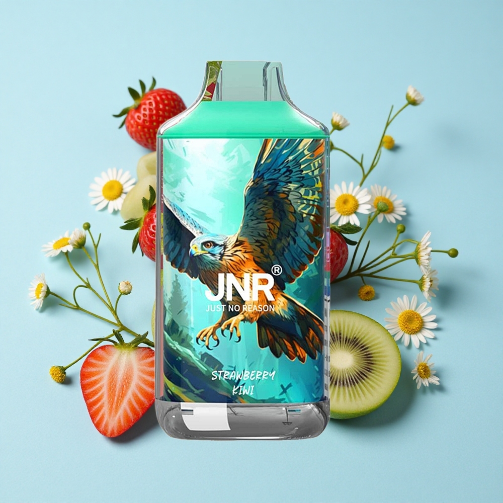JNR Falcon 16000 Pufuri Capsuni Kiwi Romania vape wholesale Baterie 850 mAh Tip Dual Mesh Coil