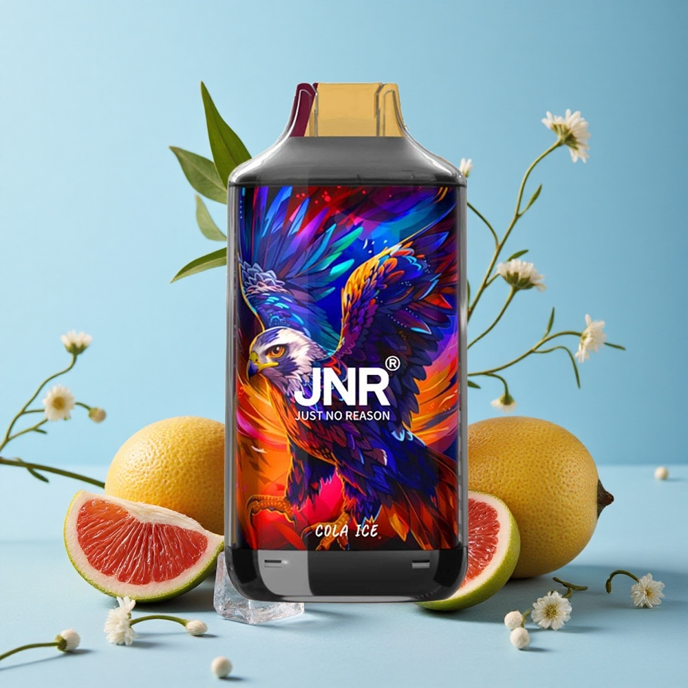 JNR Falcon 16000 Pufuri Disposable Vape Cola Gheață Romania vape wholesale Baterie 850 mAh Lichid 22ml