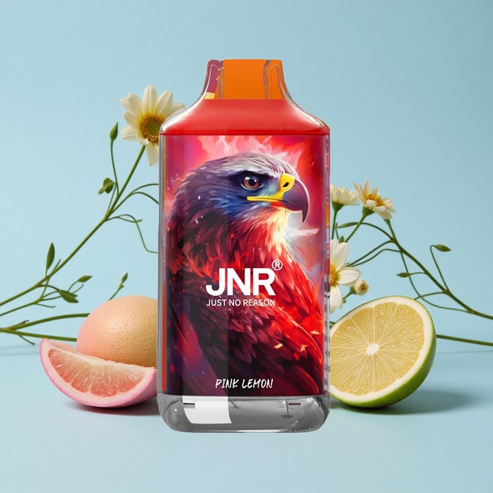 JNR Falcon 16000 Pufuri Lămâie Roz Disposable Vape Romania vape wholesale Baterie 850 mAh