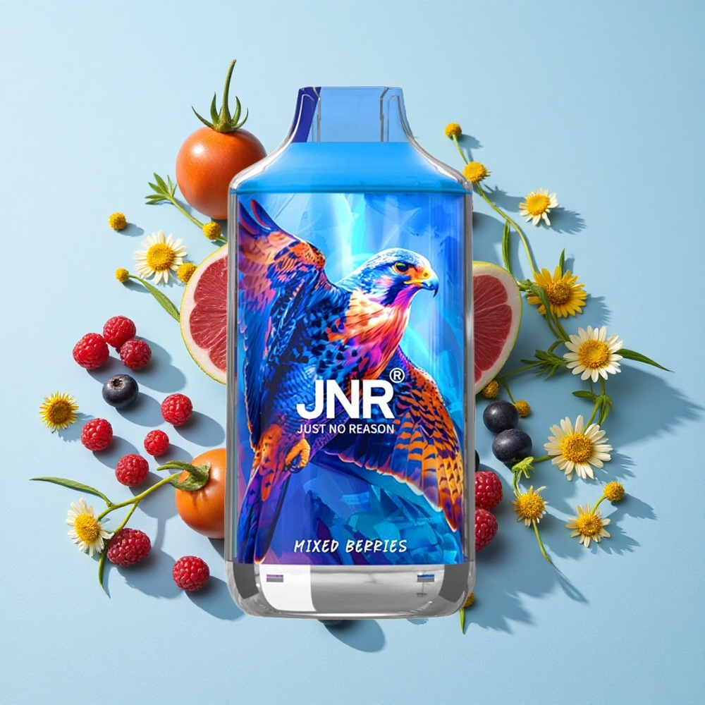 JNR Falcon 16000 Pufuri Mixed Berries (Fructe de Pădure) Romania vape wholesale cu Baterie 850 mAh
