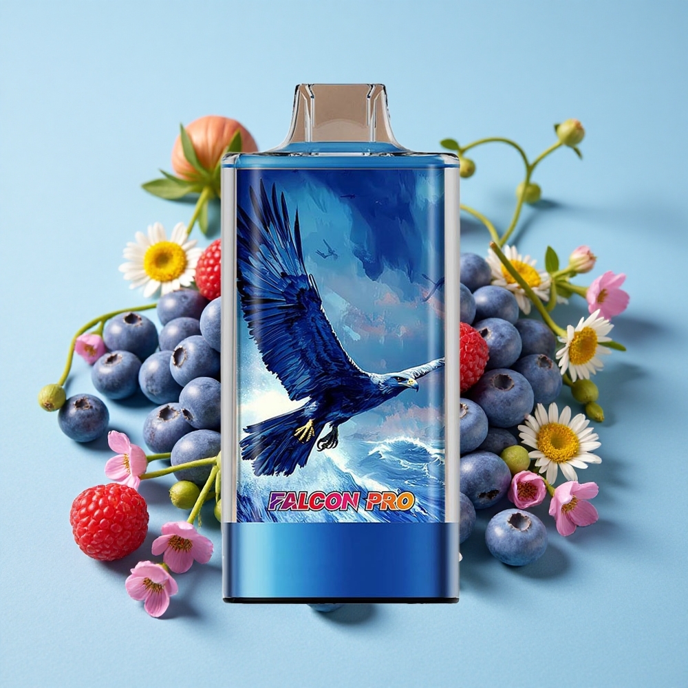 JNR Falcon Pro 28000 Afumare Dispozabilă Zmeură Acră și Afină Romania vape wholesale 30ml Pre-umplut