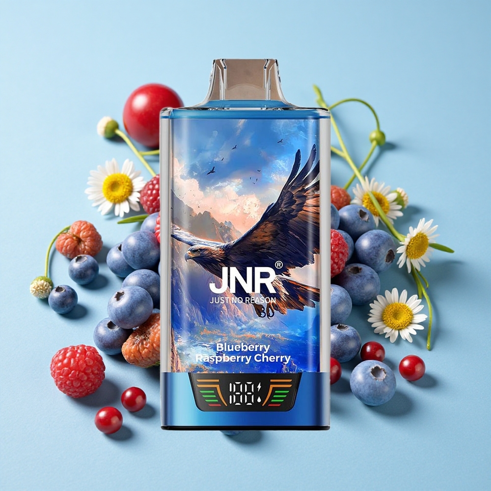 JNR Falcon Pro 28000 Afumător Disposable Afine Zmeură Cireșe Romania vape wholesale Capacitate Pre-umplută 30ml