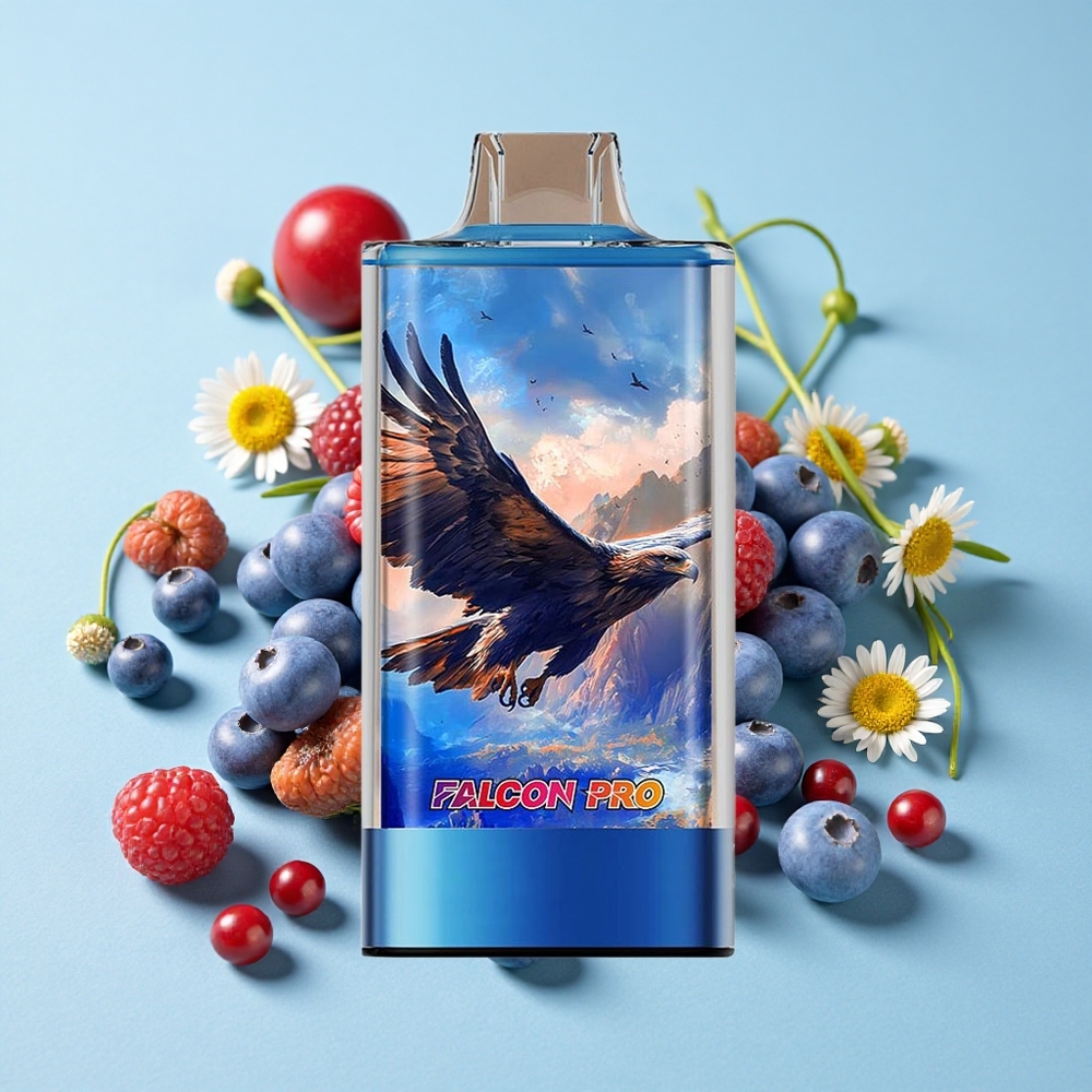 JNR Falcon Pro 28000 Afumător Disposable Afine Zmeură Cireșe Romania vape wholesale Capacitate Pre-umplută 30ml