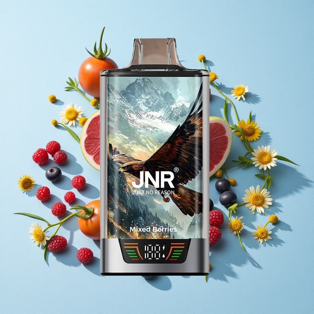 JNR Falcon Pro 28000 Bucsă Mixed Berries Romania vape wholesale 30ml Pre-Umplut Dual Mesh Coil