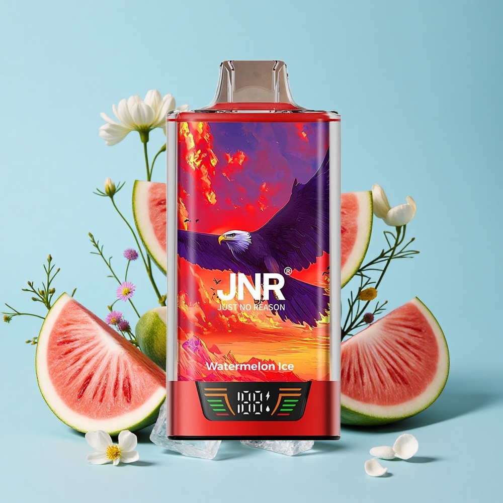 JNR Falcon Pro 28000 Pufuri Ape Românești Watermelon Gheață Romania vape wholesale Dual Mesh Coil