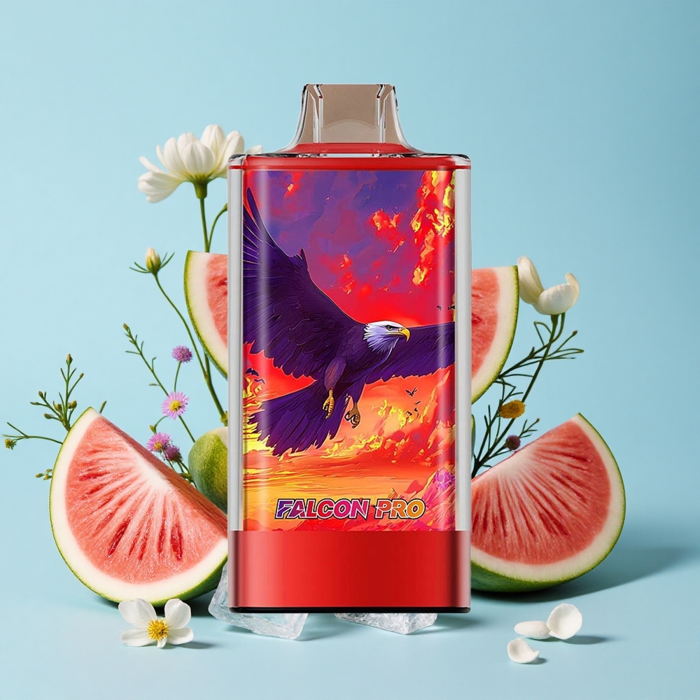 JNR Falcon Pro 28000 Pufuri Ape Românești Watermelon Gheață Romania vape wholesale Dual Mesh Coil