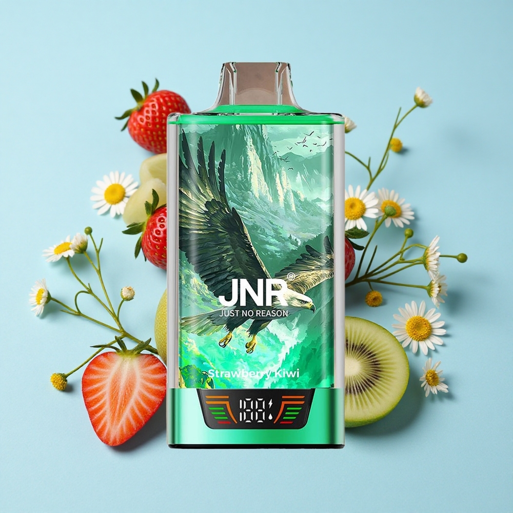 JNR Falcon Pro 28000 Pufuri Capsuni Kiwi Romania vape wholesale 30ml Pre-Umplut Dual Mesh Coil