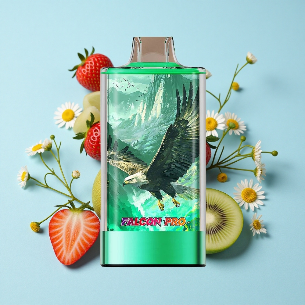 JNR Falcon Pro 28000 Pufuri Capsuni Kiwi Romania vape wholesale 30ml Pre-Umplut Dual Mesh Coil