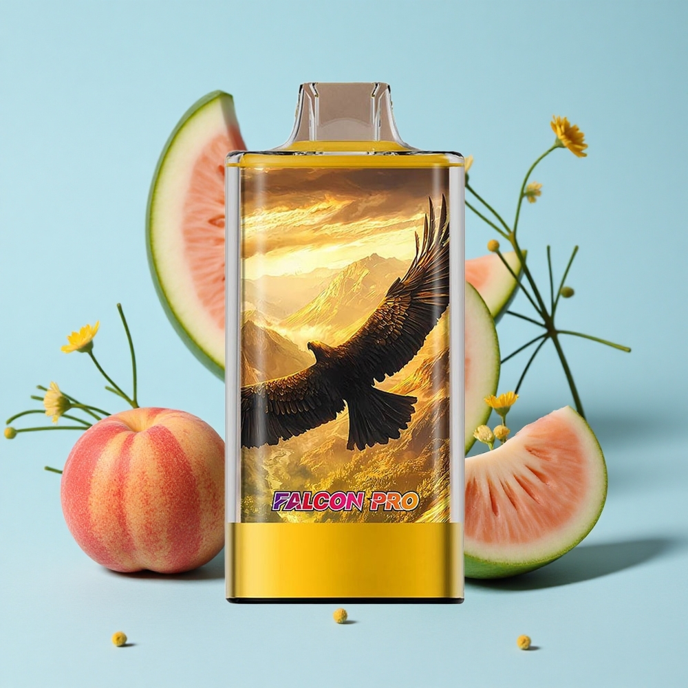 JNR Falcon Pro 28000 Pufuri Capsuni Mango Pepene Galben Romania vape wholesale 30ml Dual Mesh Coil