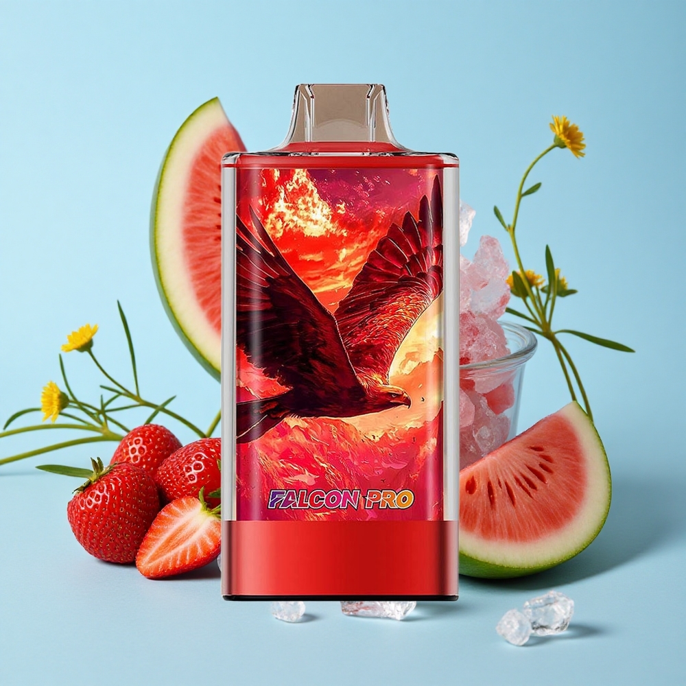 JNR Falcon Pro 28000 Pufuri Capsuni Pepene Gheata Romania vape wholesale 30ml Pre-Umplut Dual Mesh Coil