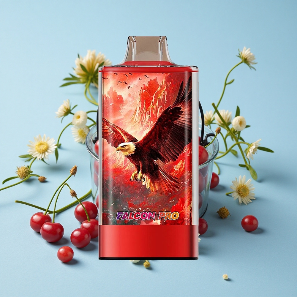 JNR Falcon Pro 28000 Pufuri Cireșă-Căpșuni Romania vape wholesale 30ml Capacitate Pre-Umplută