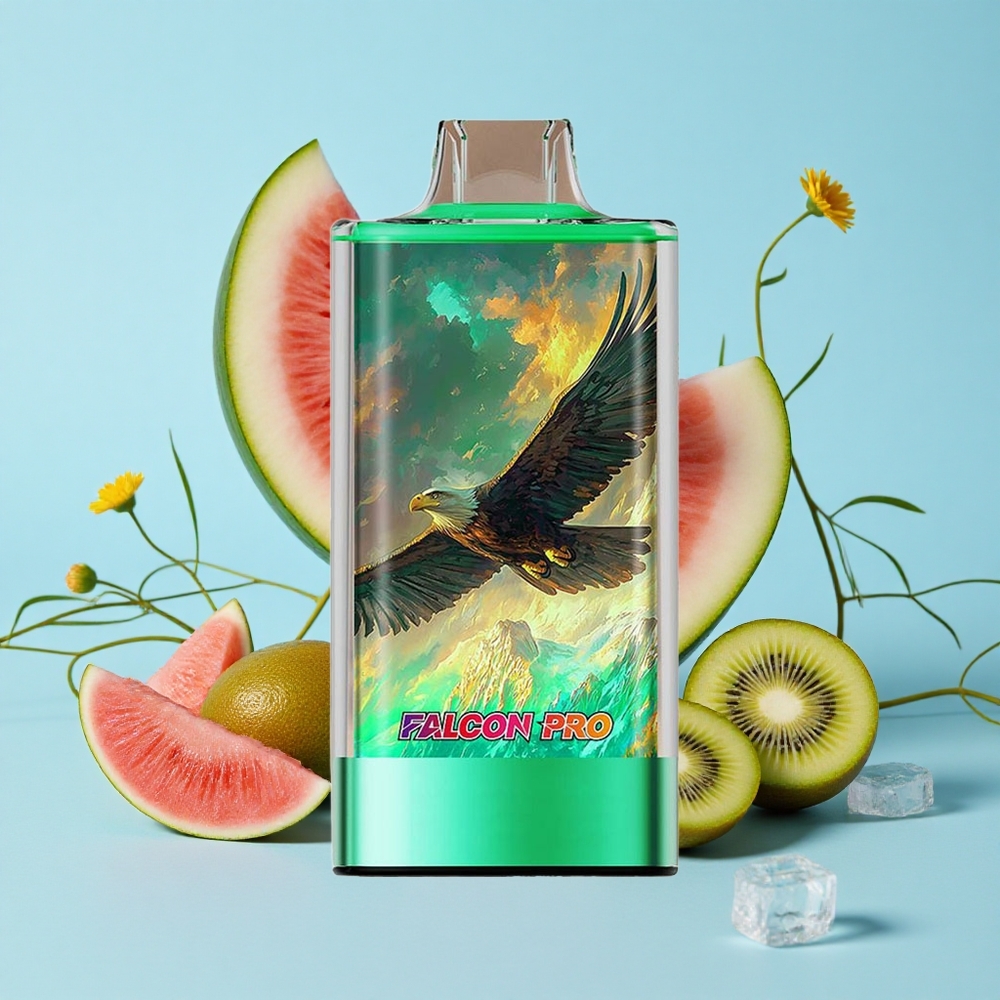 JNR Falcon Pro 28000 Pufuri Kiwi Pepene Gheata Romania vape wholesale 30ml Pre-umplut