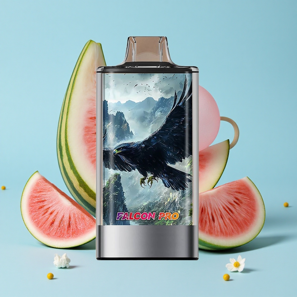 JNR Falcon Pro 28000 Pufuri Watermelon Bubblegum (Pepene Guma de Balon) Romania vape wholesale 30ml Capacitate Pre-umplută