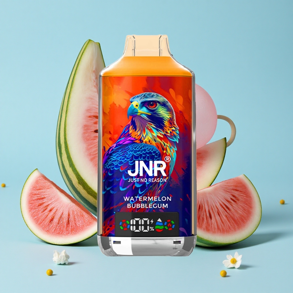 JNR Falcon X 18000 Pufuri Bomboană Pepene Romania vape wholesale Dual Mesh Coil  Dual Core