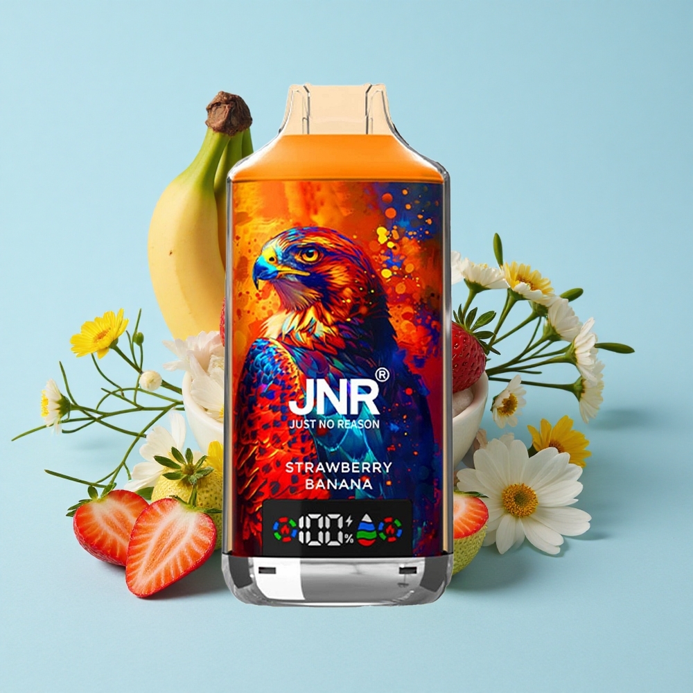 JNR Falcon X 18000 Pufuri Capsuni Banane Romania vape wholesale Display Digital Încărcare Rapidă Type-C