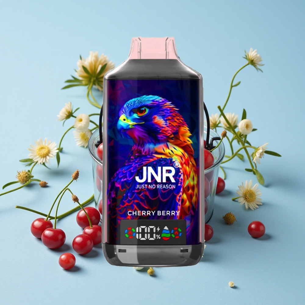 JNR Falcon X 18000 Pufuri Cireșă  Berry Romania vape wholesale Ecran Digital Tip-C Încărcare Rapidă