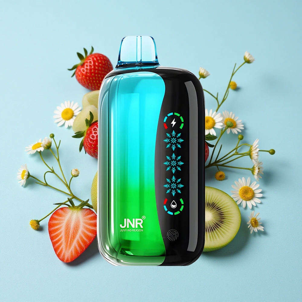 JNR Flex Ice 21000 Pufuri Disposable Vape Capsuni Kiwi Romania vape wholesale Gheață Reglabilă 26ml E-lichid