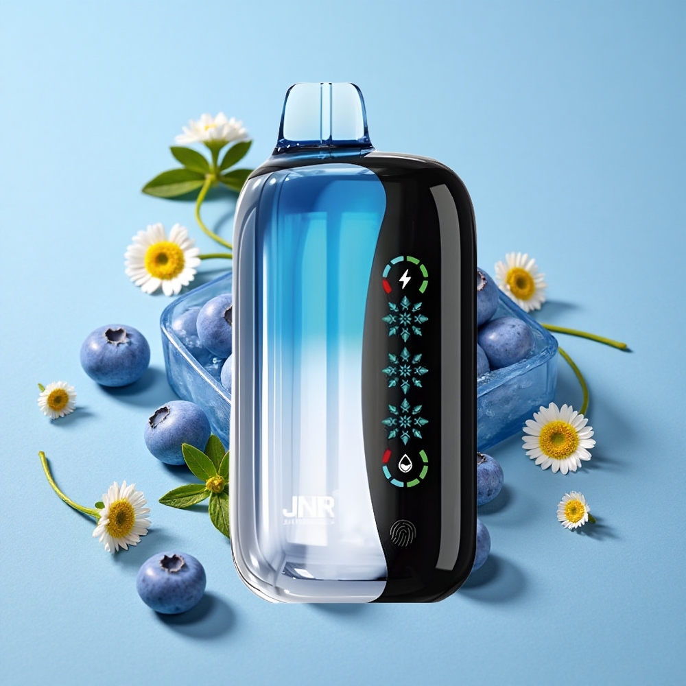 JNR Flex Ice 21000 Pufuri Vape Disposable Afine Gheață Romania vape wholesale cu Ecran Tactil și 26ml E-lichid