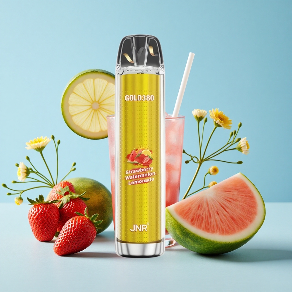 JNR Gold380 6000 Pufuri Capsa Dispozabila Capsuni Pepene Galben Romania vape wholesale Cilindru Rezistenta 10ohm