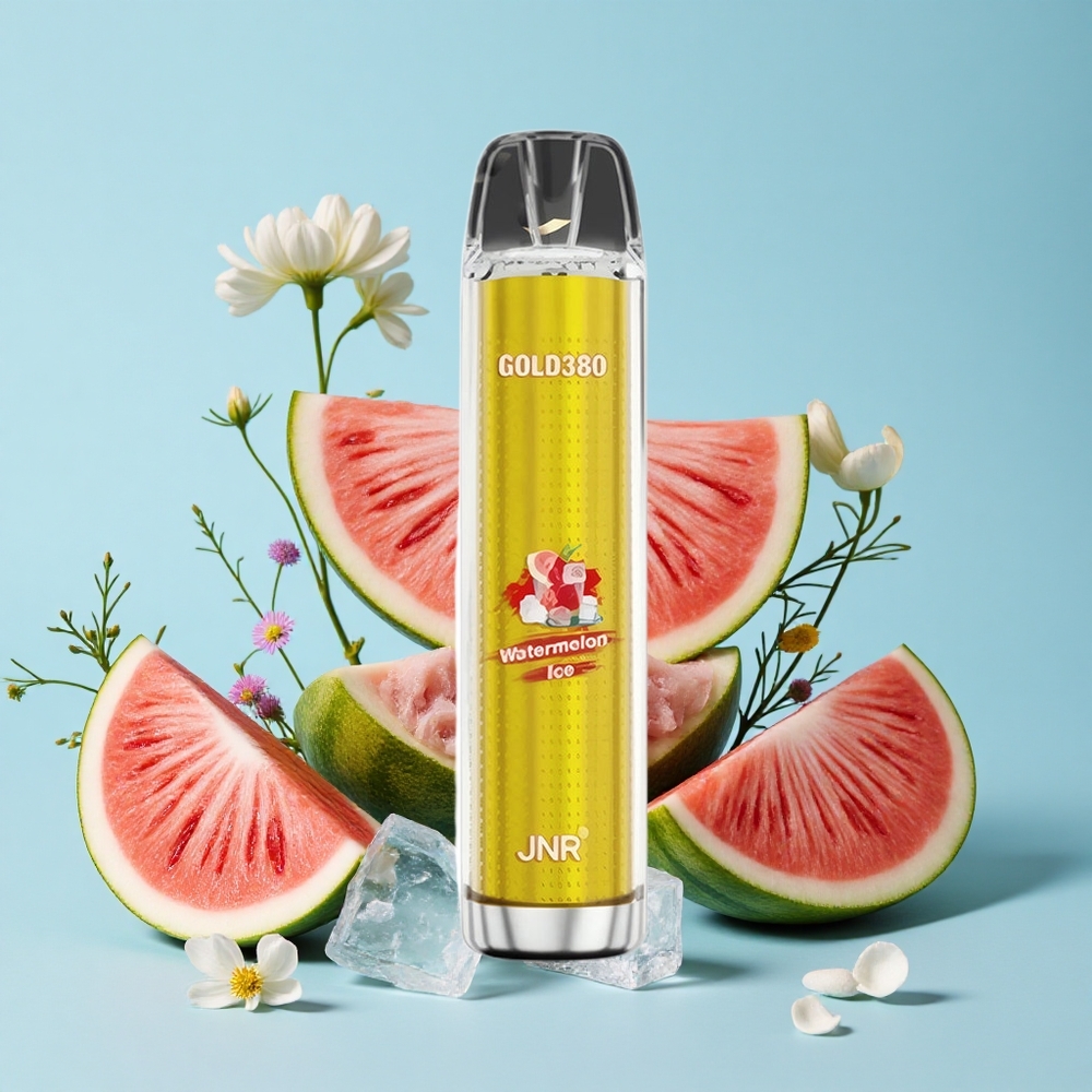 JNR Gold380 6000 Pufuri Disposable Vape Pepene Gheață Romania vape wholesale 13ml