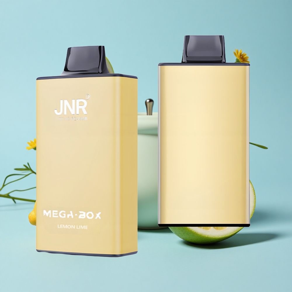 JNR Mega Box 25000 Pufuri Disposable Vape Lămâie  Lime Romania vape wholesale Dual Mesh Coil  Dual Core