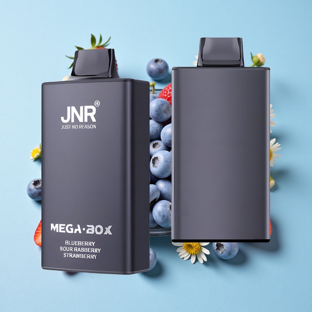 JNR Mega Box 25000 de Pufuri Afine acrisoară Zmeură Romania vape wholesale Dual Mesh Coil