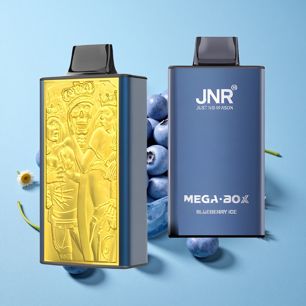 JNR Mega Box 25000 de Pufuri Afine Înghețată Romania vape wholesale 30ml E-lichid