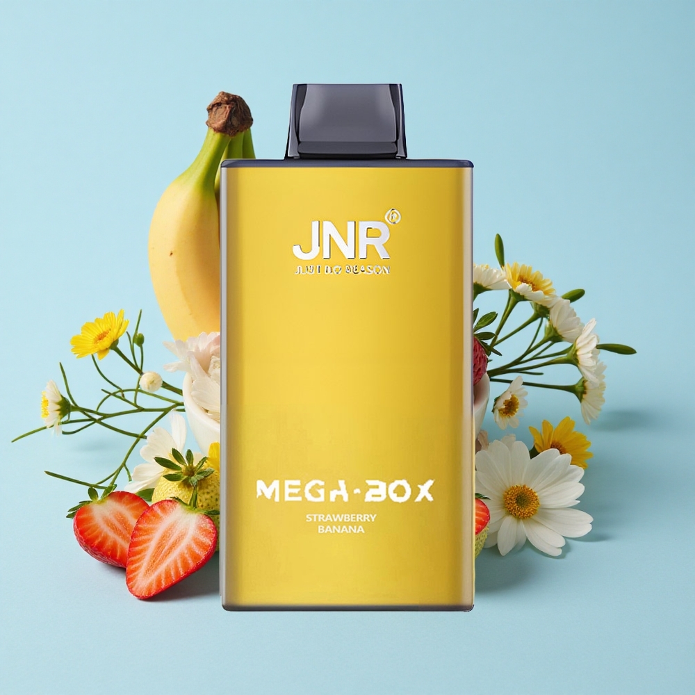 JNR Mega Box 25000 de Pufuri Capsuni Banane Romania vape wholesale 30ml Dual Mesh
