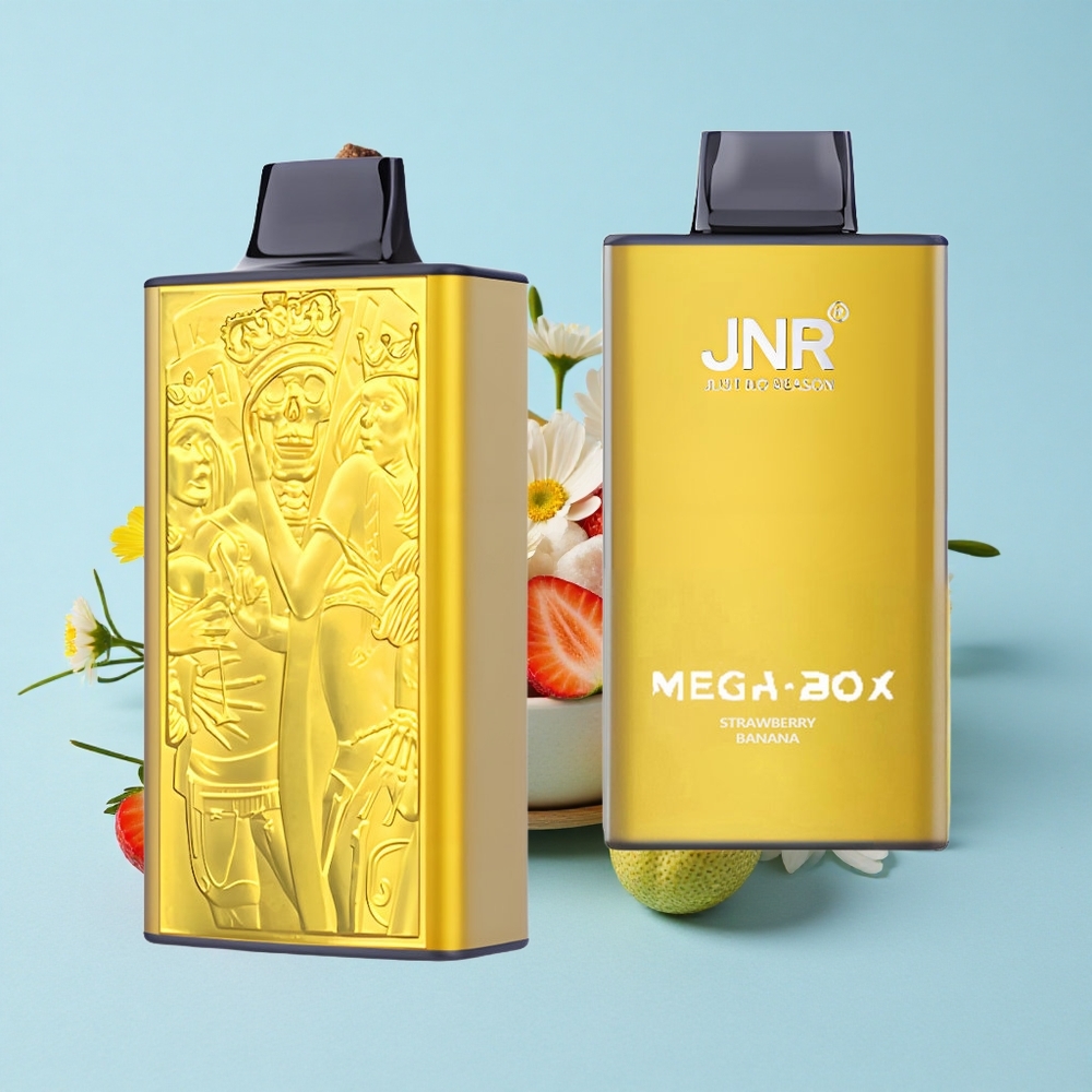 JNR Mega Box 25000 de Pufuri Capsuni Banane Romania vape wholesale 30ml Dual Mesh