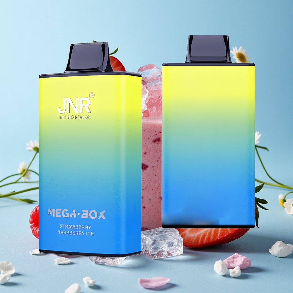 JNR Mega Box 25000 de Pufuri Capsuni Zmeura Gheață Romania vape wholesale Dual Mesh Coil